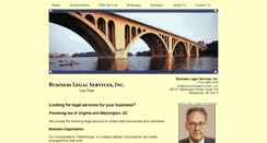 Desktop Screenshot of businesslegalservicesinc.com